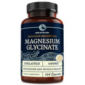 Magnesium Bisglycinate 400mg | Chelated Bisglycinate for Muscle Relaxation, Bones