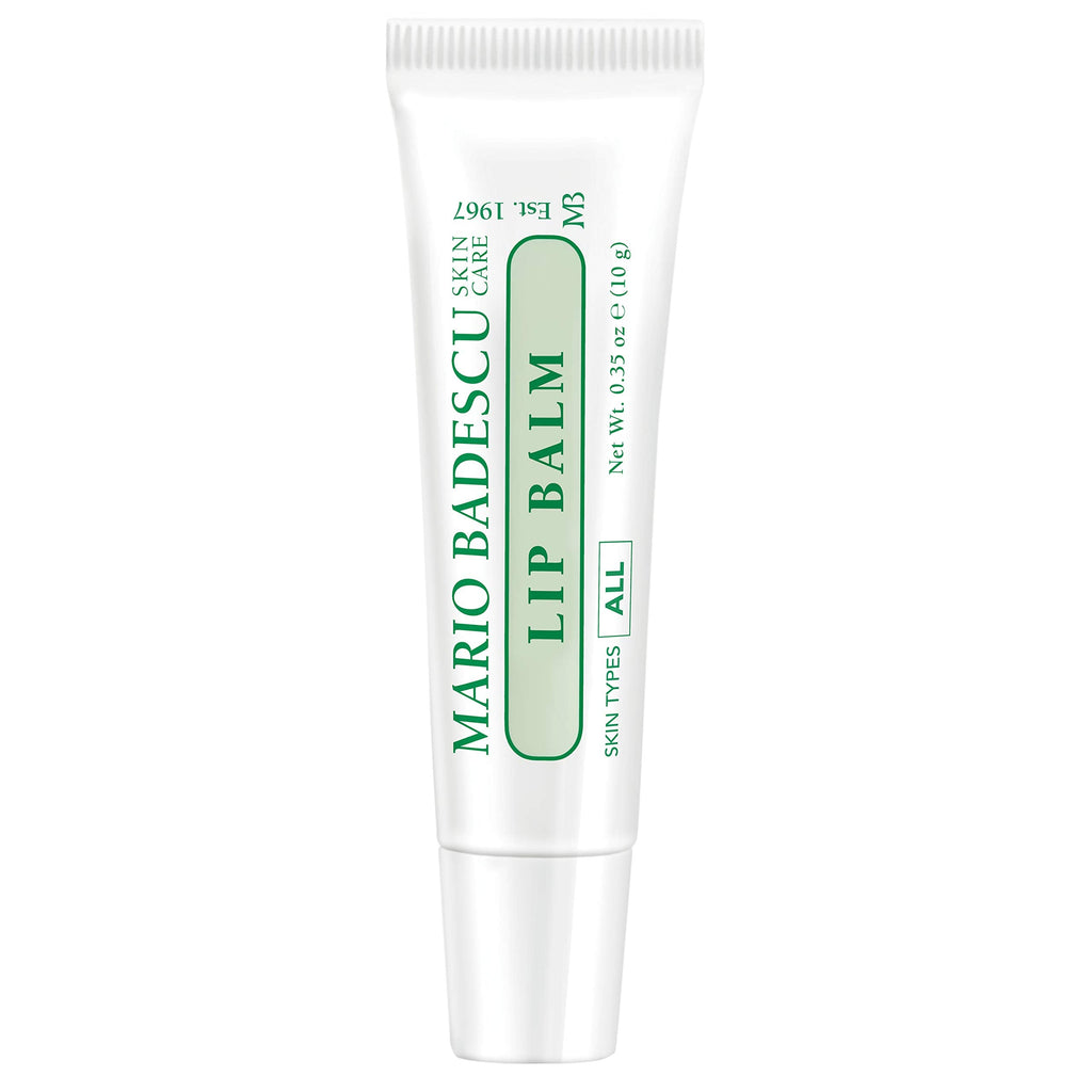 Mario Badescu Moisturizing Original Lip Balm for Dry Cracked Lips, Infused with Coconut Oil