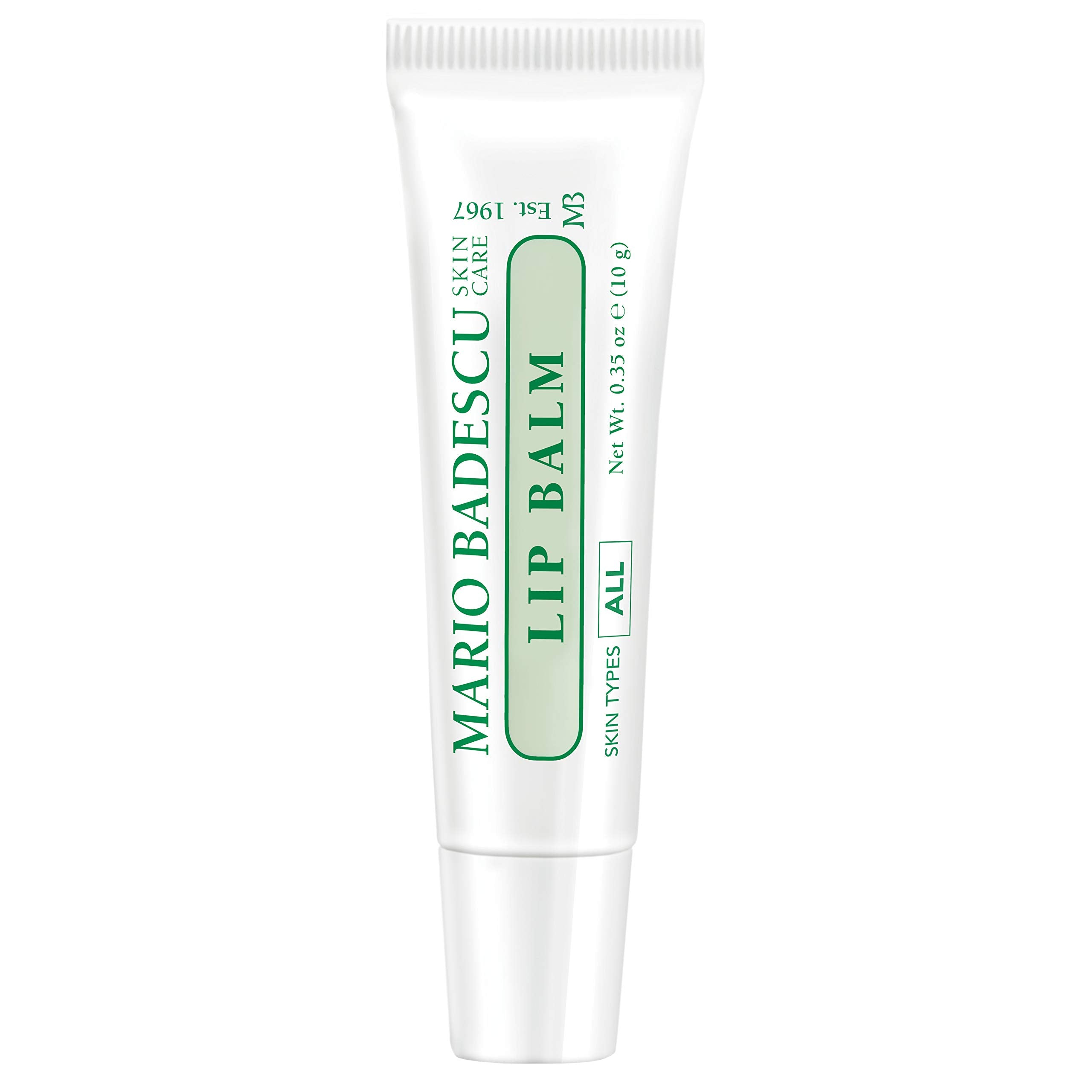 Mario Badescu Moisturizing Original Lip Balm for Dry Cracked Lips, Infused with Coconut Oil