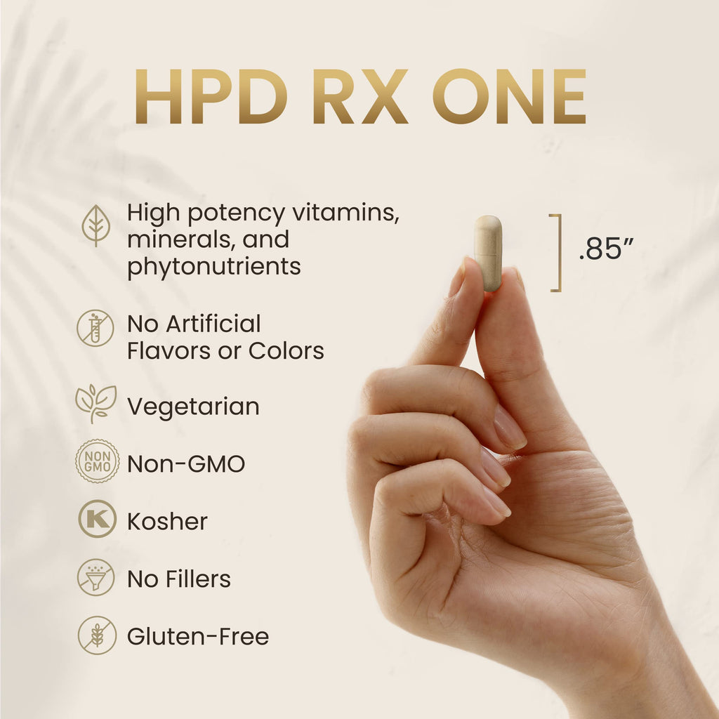 HPD Rx ONE Immunity Boost Multivitamin | HPV Supplements for Women and Men, 2 Pack HPD RxBuy Supplements Australia