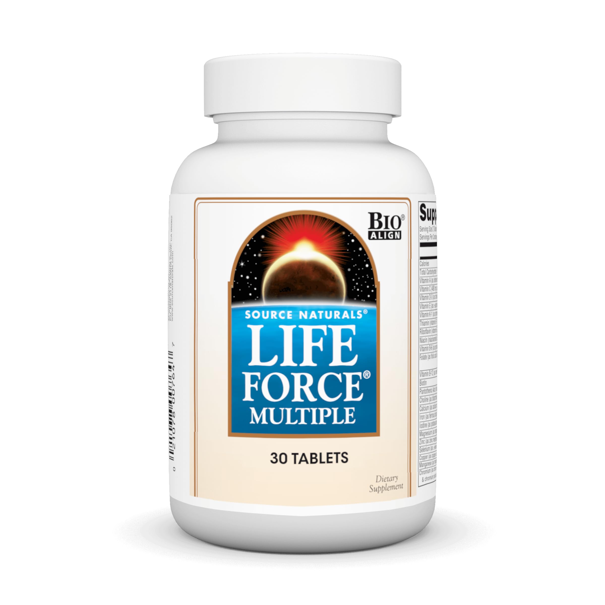 Source Naturals Life Force Multiple Daily Multivitamin High Potency Essential Vitamins, Minerals, Antioxidants & Nutrients - Energy & Immune Boost - 30 Tablets Source NaturalsBuy Supplements Australia