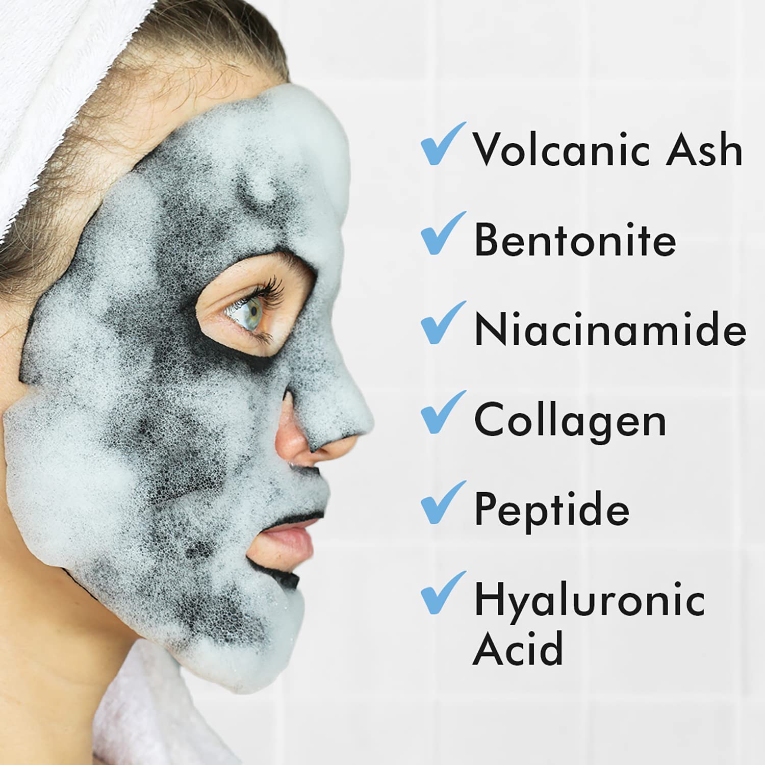 Ebanel Bundle of 10 Pack Bubble Clay Masks, and 2.5% Retinol Serum Ebanel buy supplements Au