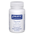 Pure Encapsulations Taurine 500 mg | Amino Acid Supplement for Liver, Eye Health, Antioxidants, Heart, Brain, and Muscles* | 60 Capsules Pure Encapsulations buy supplements Au