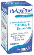 RelaxEase, Herbal Blend to Support Harmony and Tranquility, Once Daily, 30 ct, Helps Promote Health and Relaxation HealthAidBuy Supplements Australia