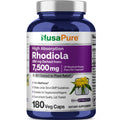 NusaPure Rhodiola Rosea 7,500mg 180 Veggie Capsules (Non-GMO, Extract 30:1, Vegan & Gluten-Free) Bioperine NusaPureBuy Supplements Australia