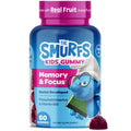 The Smurfs Nootropic Gummies for Kids with Vitamin B12 & L-Theanine | Laser Focus Gummy for Focus and Memory Supplements | Made with Real Fruit in a Smurf Berry | Doctor Developed | 60 Vegan Gummies VITABURSTBuy Supplements Australia