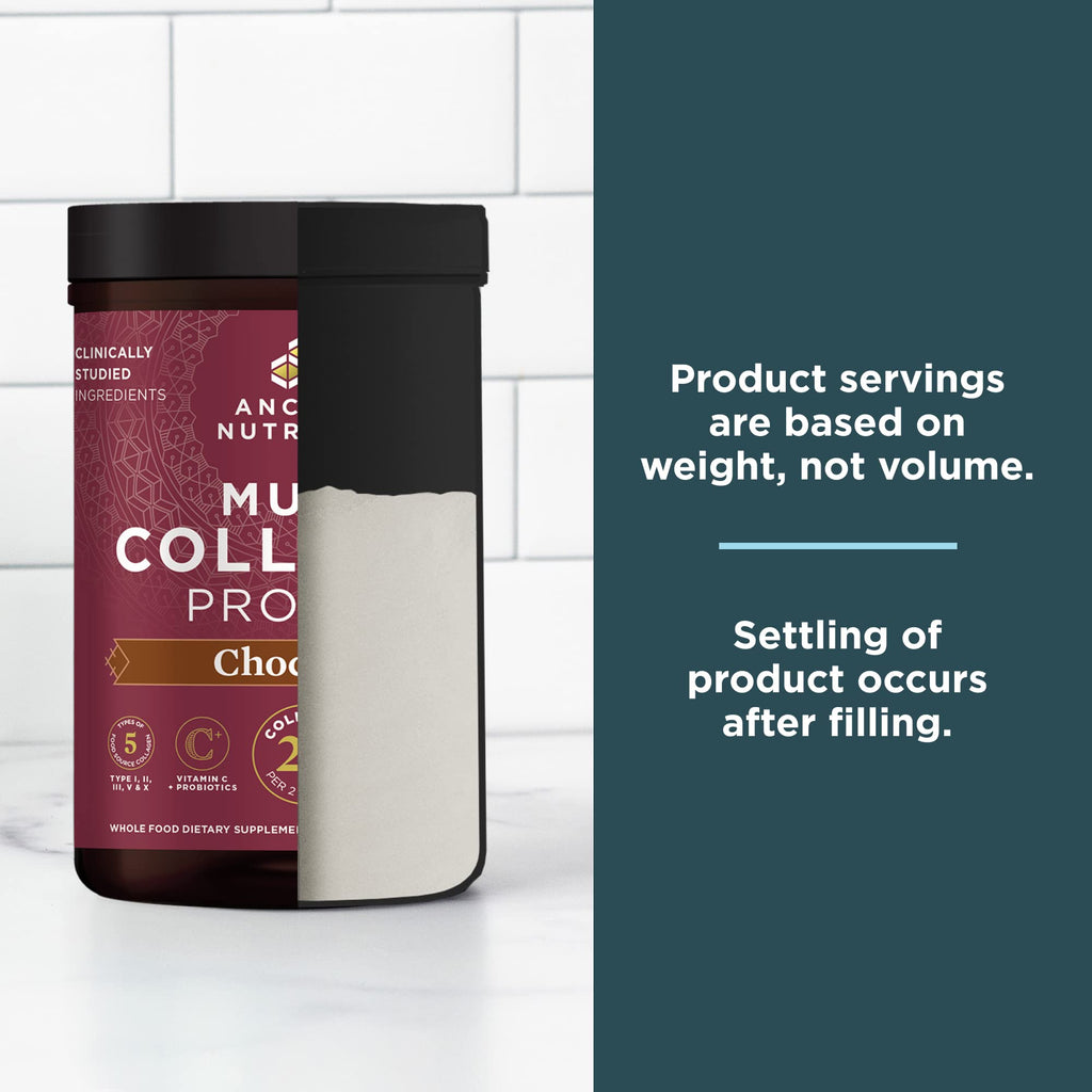 Ancient Nutrition Hydrolyzed Collagen Peptides Powder with Probiotics, Chocolate Multi Collagen Protein for Women and Men with Vitamin C, 40 Servings, Supports Skin and Nails, Gut Health, 16.65oz Ancient NutritionBuy Supplements Australia