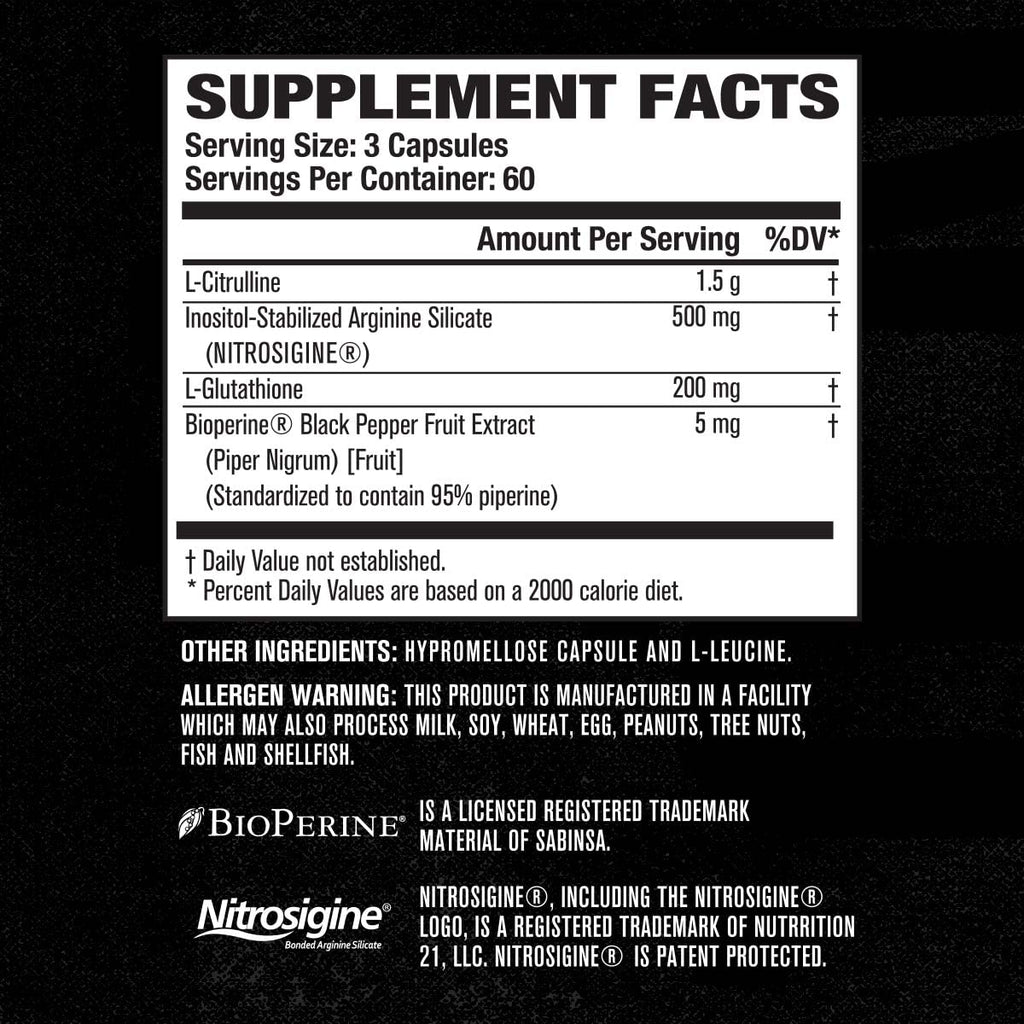 Jacked Factory Muscle Builder Supplement Stack - Build-XT Muscle Builder & N.O. XT Nitric Oxide Boosting Agent for Dual Muscle Building Support (60 Day Supply)