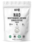 Pure NAD Powder Nicotinamide Adenine Dinucleotide Supplement Unflavored and Gluten-Free Premium Pure NAD Powder for Daily Wellness and Nutrition Support, 40g WHYZBuy Supplements Australia