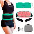 Dawfek Red Light Therapy Belt for Pain Relief Silicone Wearable Near Infrared Light Wrap Deep