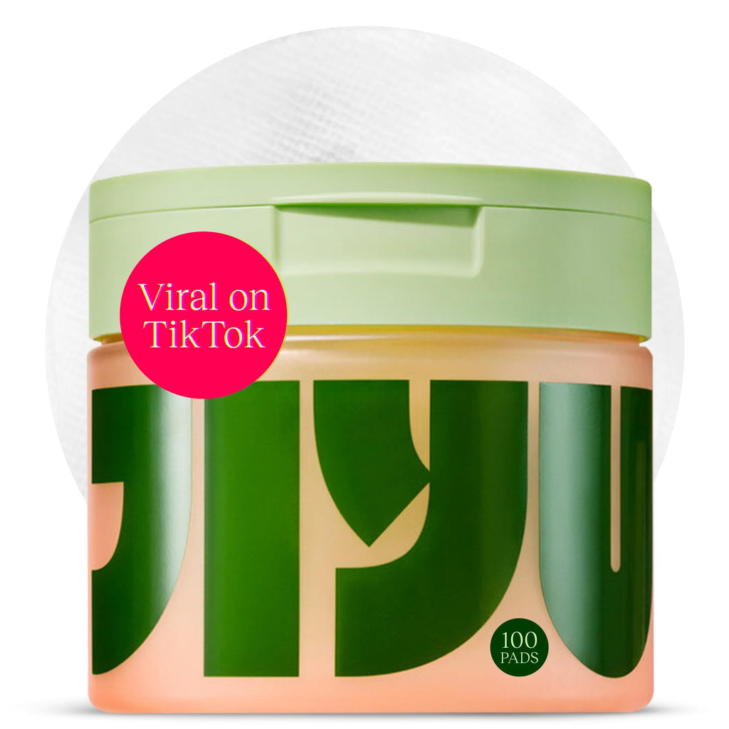 JiYu Toning Polish Pads - Korean Skincare for Dark Spots, Wrinkles & Dull Skin - Hydrating Facial