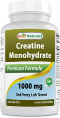 Best Naturals Creatine Monohydrate 1000 mg 240 Tablets Best NaturalsBuy Supplements Australia