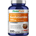 NusaPure Benfotiamine 300mg Per Veggie Caps 220 Count (Non-GMO, Vegan) Bioperine NusaPureBuy Supplements Australia