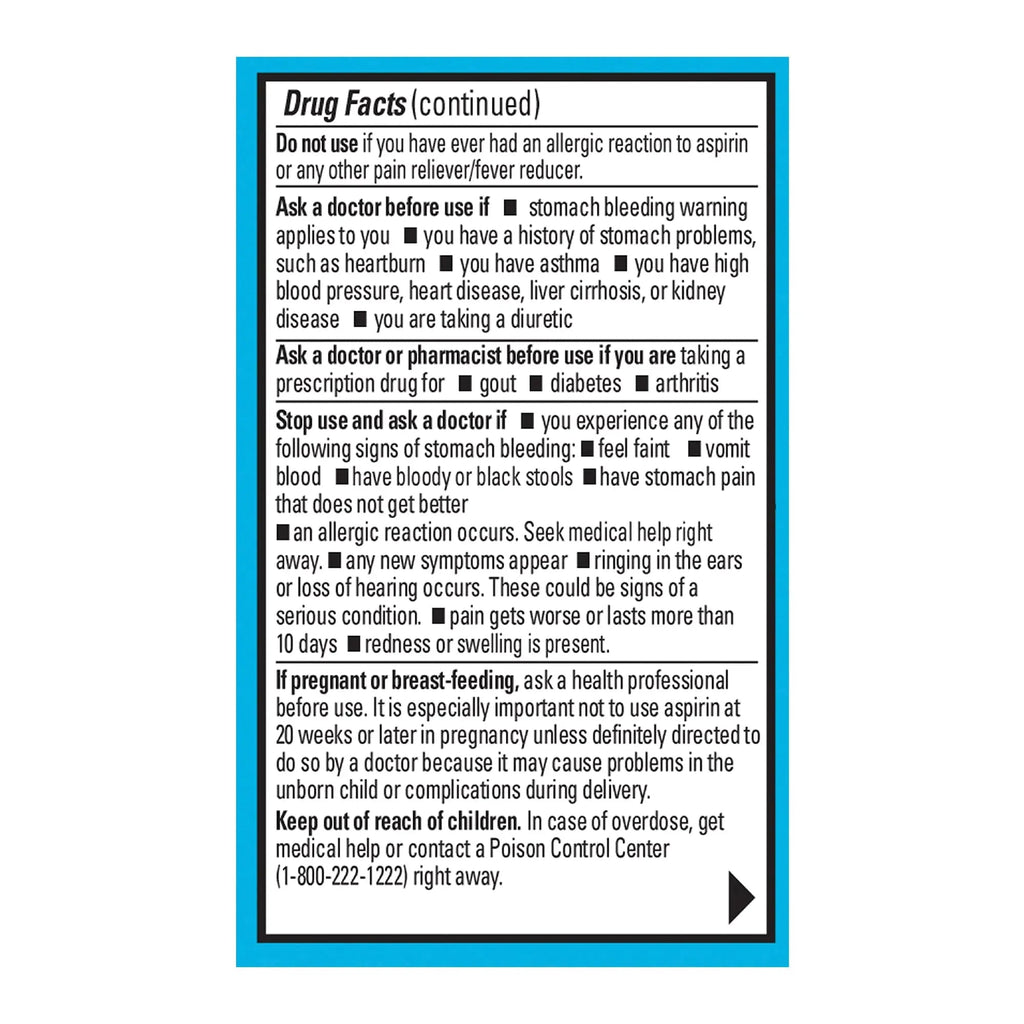 Ecotrin Low Strength Safety Coated Aspirin | NSAID | 81mg | 365 Tablets EcotrinBuy Supplements Australia
