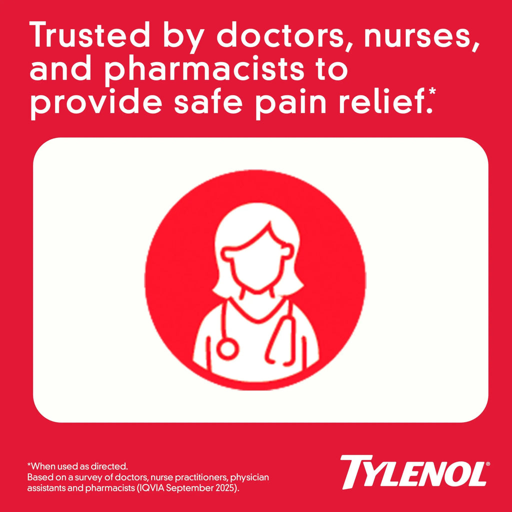 Tylenol Regular Strength Tablets with 325 mg of Acetaminophen, Fever Reducer & Pain Reliever for Headache, Backache, Muscle Aches, Joint Pain & Menstrual Cramps, 100 ct TylenolBuy Supplements Australia