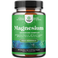 Supplement bottle labeled 'Magnesium Advanced Complex' by Nature's Craft on a white background