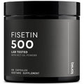 Toniiq Ultra High Purity Fisetin 500mg - 98%+ Higly Purified & Bioavailable Fisetin Supplement with MCT Oil for Absorption - Third-Party Tested Senolytic Supplements for Aging Support - 60 Capsules Toniiq buy supplements Au