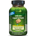 Irwin Naturals Only One Liquid-Gel Multi - 60 Liquid Softgels - No Iron Daily Essential Vitamins, Minerals, Antioxidants, Omega-3 & Green Super Foods Irwin NaturalsBuy Supplements Australia