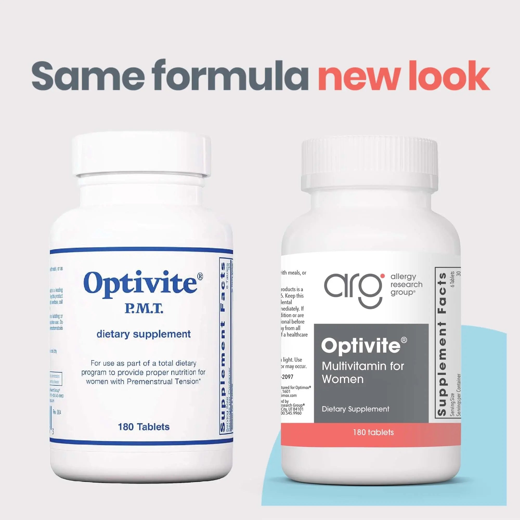 Optimox Optivite - PMS Support Supplement for Women, Period Multivitamin for Hormone Balance with Vitamin B6 & Iron, Hormone Support Vitamin - 180 Tablets OptimoxBuy Supplements Australia