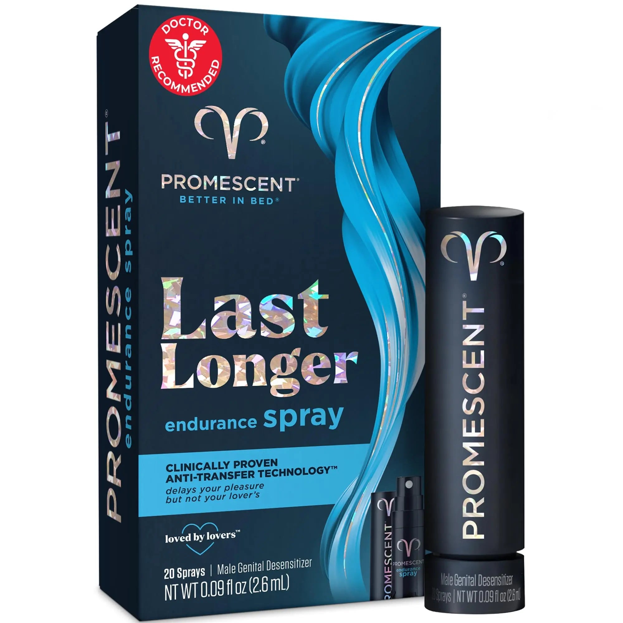 Promescent Desensitizing Delay Spray for Men Clinically Proven to Help You Last Longer in Bed - Better Maximized Sensation + Prolong Climax for Him, 2.6 ml Promescent buy supplements Au