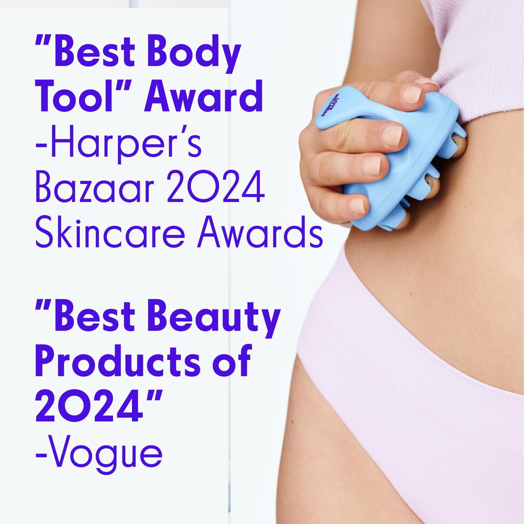 Love Wellness Bye Bye Bloat Lymphatic Massage Roller | Handheld Massager and Body Sculpting Tool | Supports Lymphatic Drainage, Bloating Relief, Skin Hydration & Boost Circulation | 1 Count Love WellnessBuy Supplements Australia
