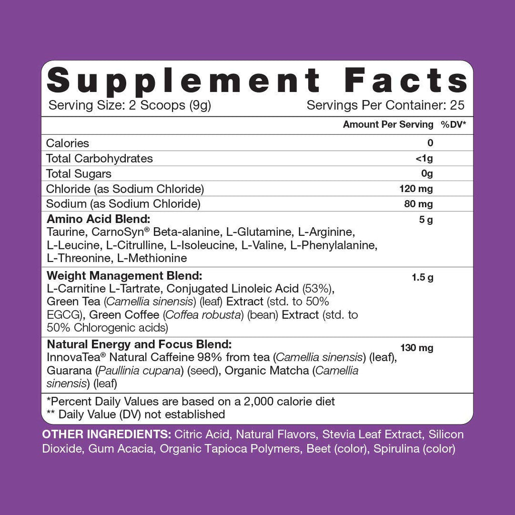 RSP NUTRITION Vegan AminoLean Pre Workout Energy (Acai 25 Servings) with AminoLean Recovery Post Workout Boost (Blood Orange 30 Servings)