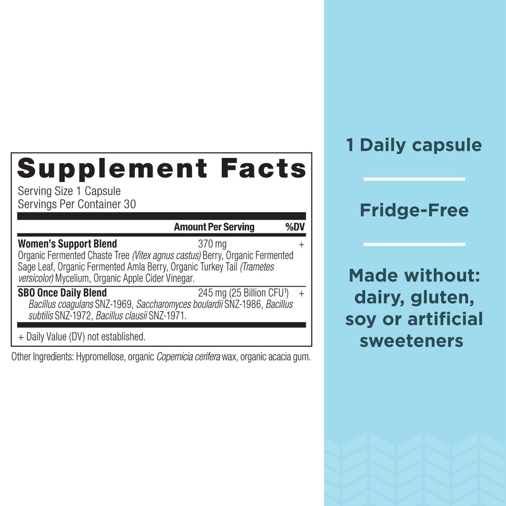 Ancient Nutrition Probiotics for Women, Once Daily Women's Probiotics 30ct, Digestive Support Ancient NutritionBuy Supplements Australia
