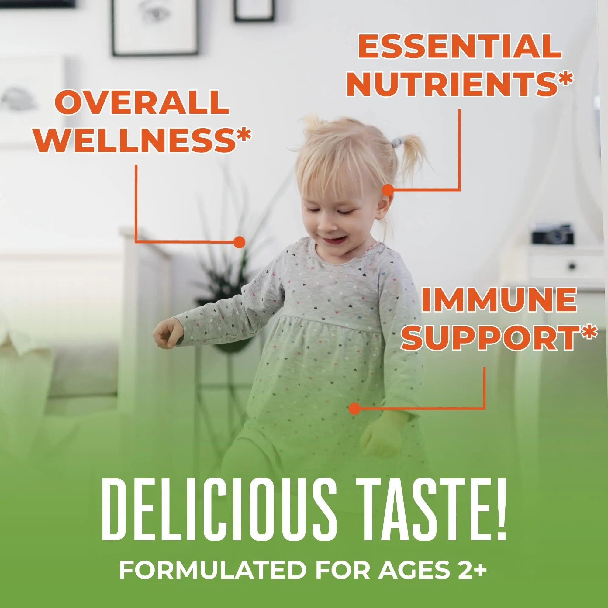 MaryRuth Organics Sugar Free Vitamin Gummies for Kids Age 2 | 2 Month Supply Multivitamin with Vitamin C, D3, Zinc | 1 Gummy Per Day | Toddler Vitamins MaryRuth OrganicsBuy Supplements Australia