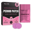 TOLEVITA Period Relief Patches 36 Pcs – Herbal Cramp Support with Chasteberry, Magnesium, Evening Primrose, Dong Quai, Curcumin, Vitamins B6 & E, Iron, Chamomile – Hormonal Balance & Menstrual Comfort TOLEVITABuy Supplements Australia