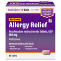 HealthCareAisle Allergy Relief - Fexofenadine Hydrochloride Tablets USP, 180 mg, 90 Tablets, Allergy Medication, Non-Drowsy 24-Hour Relief HealthCareAisle buy supplements Au