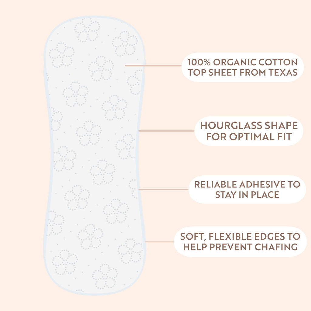 Claene Organic Cotton Panty Liners, Unscented, Thin, Cruelty-Free, Daily, Breathable Organic Panty CLAENEBuy Supplements Australia
