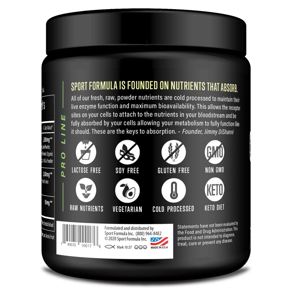 Sport Formula 99 Organic Greens Superfood Powder, Cold Pressed Vegan and Keto Powder, Non-GMO, Low Calorie Daily Green Juice Powder Sport Formula 99Buy Supplements Australia