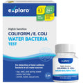Exploro® Bacteria Water Test Kit, Pond Water Test Kit, Pool Water Testing Kit, Water Testing Kits for Drinking Water for Coliform (E. coli), EPA Approved Pool Test Kit (1 Pack) ExploroBuy Supplements Australia