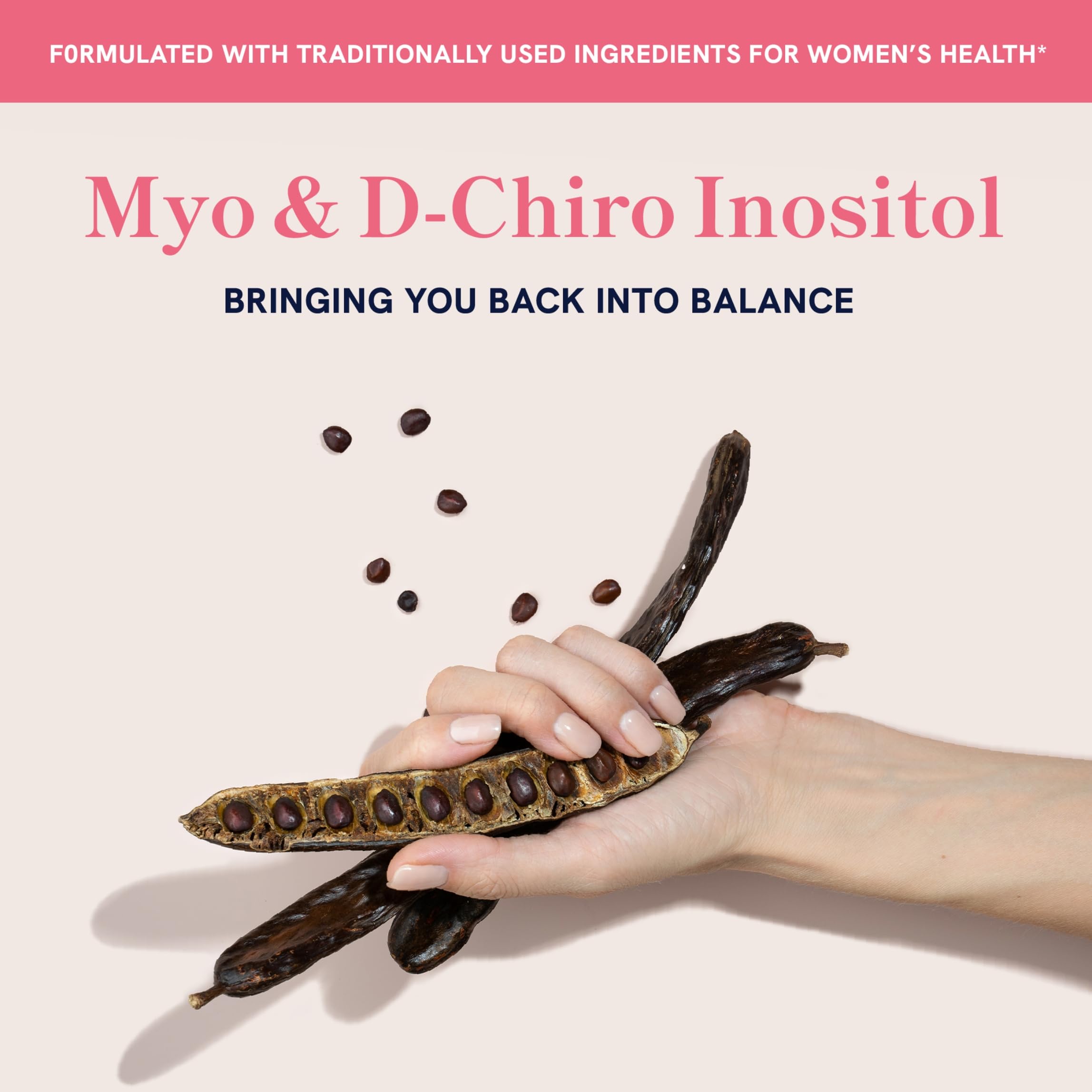 Myo-Inositol & D-Chiro Inositol Powder | Hormone Balance for Women | Ideal 40:1 Ratio | Myo 2000mg, D Chiro 50mg | Regulate Menstrual Cycle and Support Ovarian Health | 30 Servings, 2.17 oz. SMNutritionBuy Supplements Australia