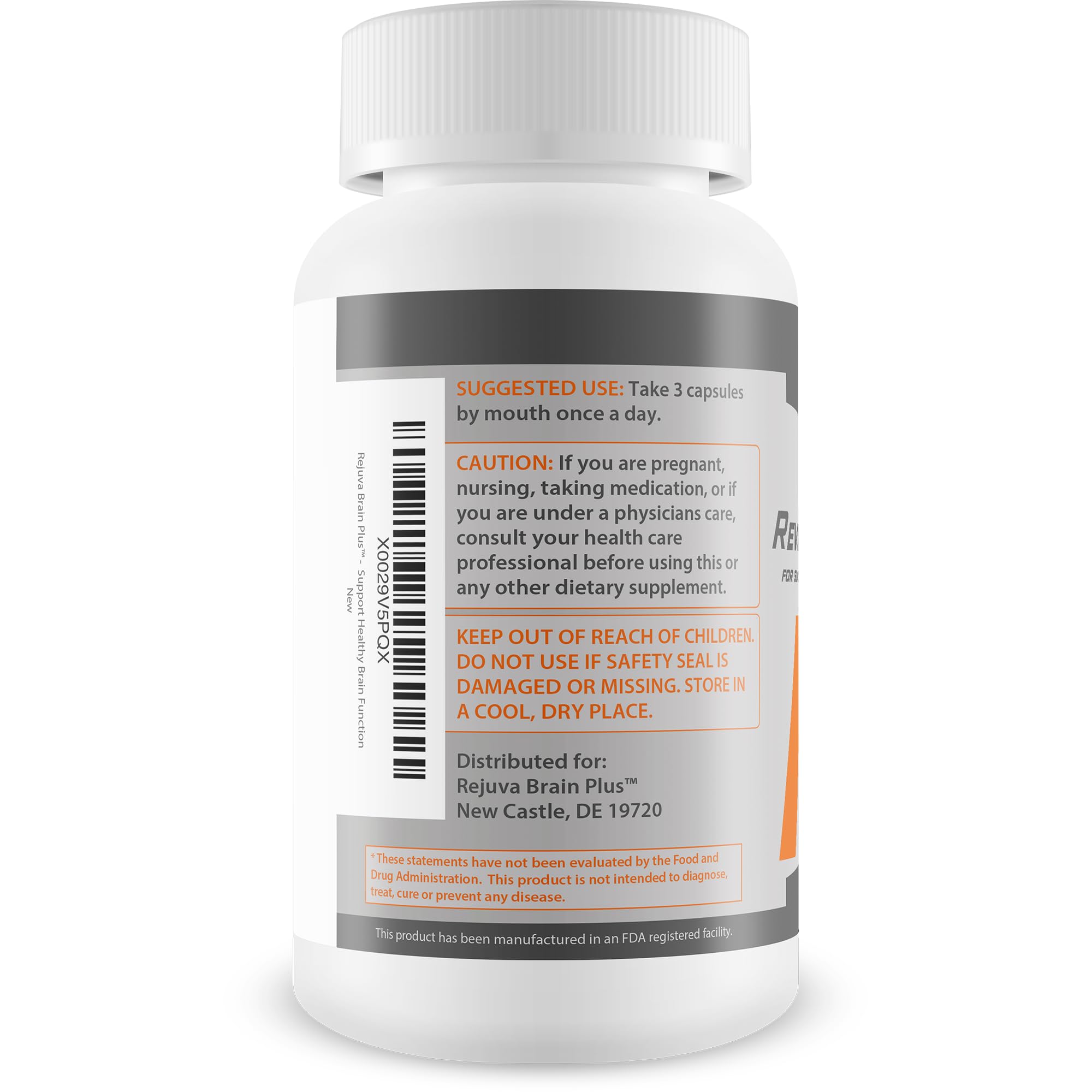 Rejuva Brain Plus Reviva Brain Plus IQ - Support Healthy Brain Function - Brain Boosting Complex Ultra Blend Formulated with Memory Support Nootropic Ingredients - Clarity - Focus - Performance Rejuva Brain Plus buy supplements Au