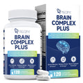 Brain Supplements for Memory & Focus - Nootropic with Bacopa Monnieri, Lion's Mane, Alpha GPC, Phosphatidylserine | Supports Mental Clarity & Cognitive Function | Vitamin B6 & B12-120 Capsules MigcopatBuy Supplements Australia