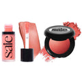 Saie Cheek Flush Duo - Dew Liquid Blush (.40 oz, Poppy), SuperSuede Baked Powder Blush (.01 oz, Stella) - Layerable, Skin-Nourishing Blushes for a Seamless Radiant Finish SaieBuy Supplements Australia