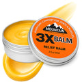 MOUNTAIN 3X 3X Relief Balm, 2.7fl Oz Relief Balm, with Natural Arnica & Camphor, Soothing Neck, Hands & Feet, Non-Greasy Formula, Fast Absorbing (1) MOUNTAIN 3XBuy Supplements Australia