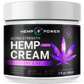 Hemp Power Joint Muscle Relief Cream, with Hemp, Menthol, MSM Arnica, Support Your Back, Muscles, Joints, Neck, Shoulder, Knee, Nerves - 2 Fl Oz. HEMP POWERBuy Supplements Australia