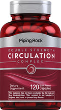 Piping Rock Circulation Supplement | 120 Capsules | Double Strength Complex | Non-GMO, Gluten Free Piping RockBuy Supplements Australia