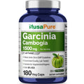 NusaPure Garcinia Cambogia 180 Veggie Capsules 1500mg (Vegetarian, Non-GMO, Vegan) NusaPureBuy Supplements Australia