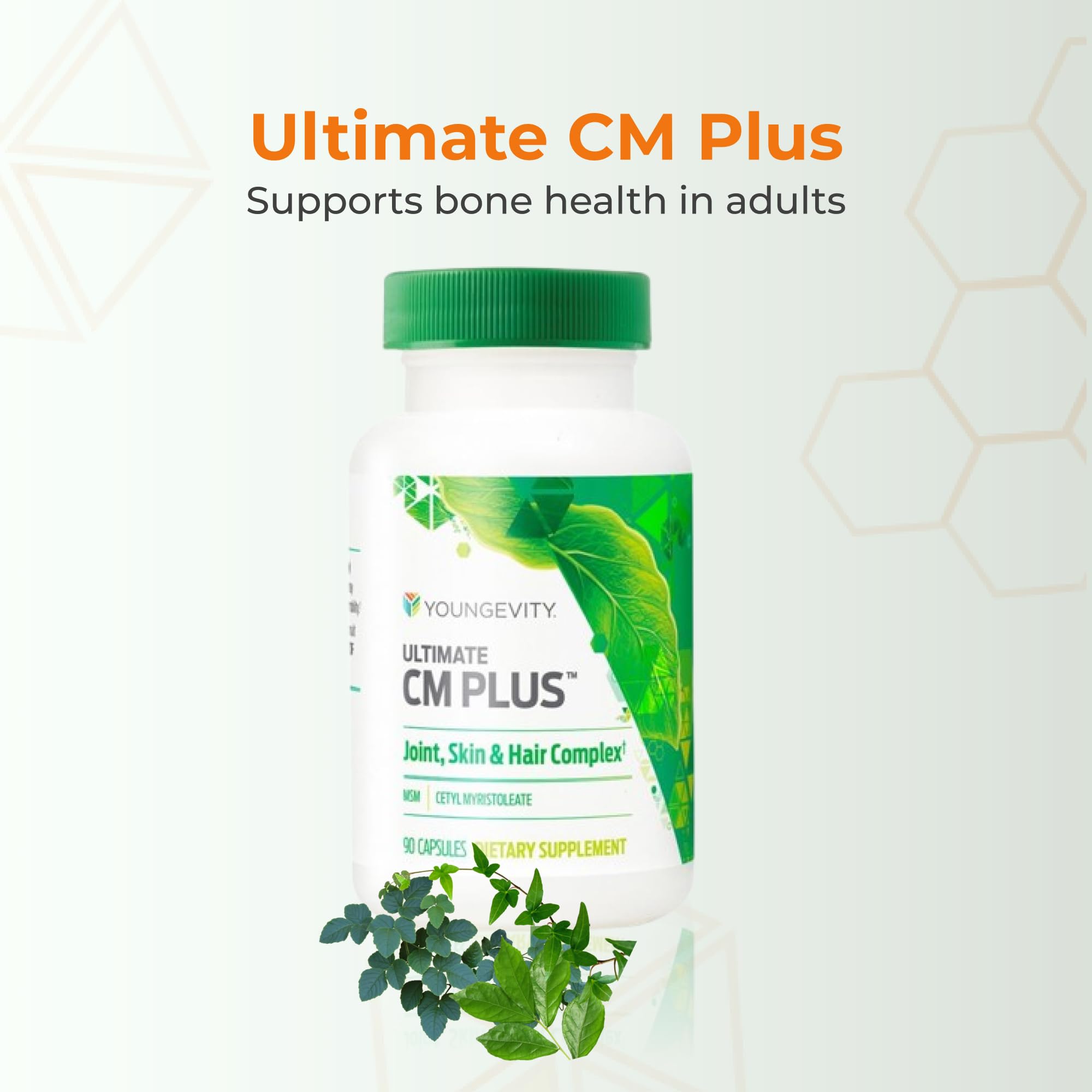 Youngevity Ultimate CM Plus™ - Patented Bone Health Supplement MSM & Cetyl Myristoleate - Muscle and Bone Health Complex - (90 Capsules) YoungevityBuy Supplements Australia