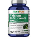 NusaPure Calcium D-Glucarate 500 mg 150 Veggie Caps, Vegan, Non-GMO, Gluten-Free NusaPureBuy Supplements Australia