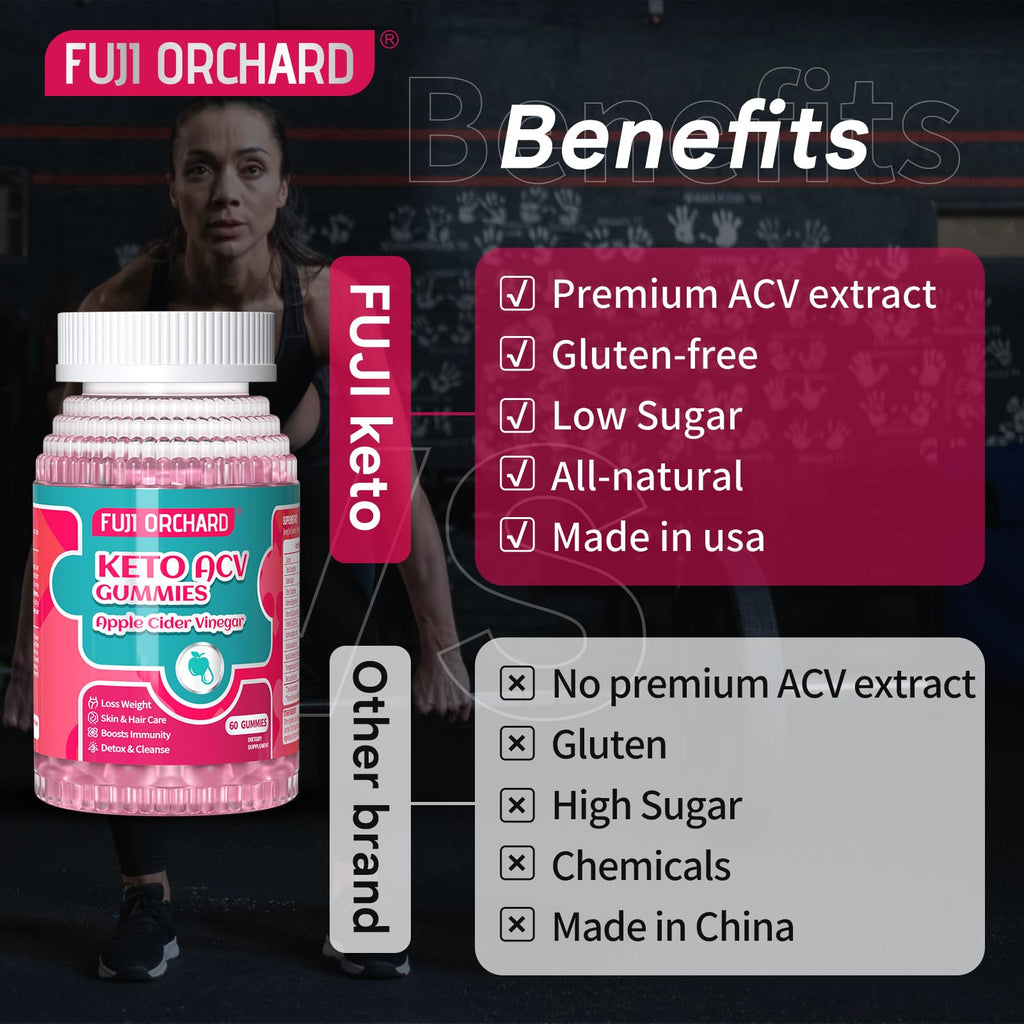 FUJI ORCHARD Keto Acv Gummies, 1500mg Keto Acv Gummies Advanced Weight Loss FUJI ORCHARDBuy Supplements Australia