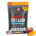PhysiVantage Supercharged Collagen Peptides Powder - Hydrolyzed Collagen for Joint, Tendon, Ligament, & Skin Health Support - Peach Mango, Keto, Paleo, 16oz | Enhanced with Vitamin C, BCAAs, Grass-Fed PhysiVantageBuy Supplements Australia