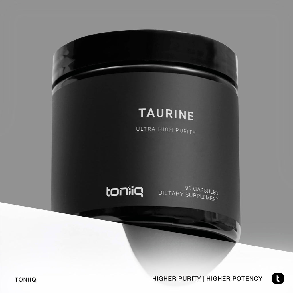 Toniiq 2000mg Taurine Supplement - High Purity Taurine Powder Capsules, 98%+ Pure ToniiqBuy Supplements Australia