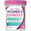 Doctor's Recipes Probiotics for Women, Organic Prebiotics and Probiotics for Digestive Health, Vaginal Health, 140 Billion CFU, 10 Strains, Shelf Stable, 60 Capsules Doctor's RecipesBuy Supplements Australia