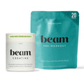 Beam Creatine Monohydrate + Pre Workout Bundle – Strength, Endurance & Muscle Recovery Stack – Clean Energy & Hydration Support, Third-Party Tested for Peak Training Performance BeamBuy Supplements Australia