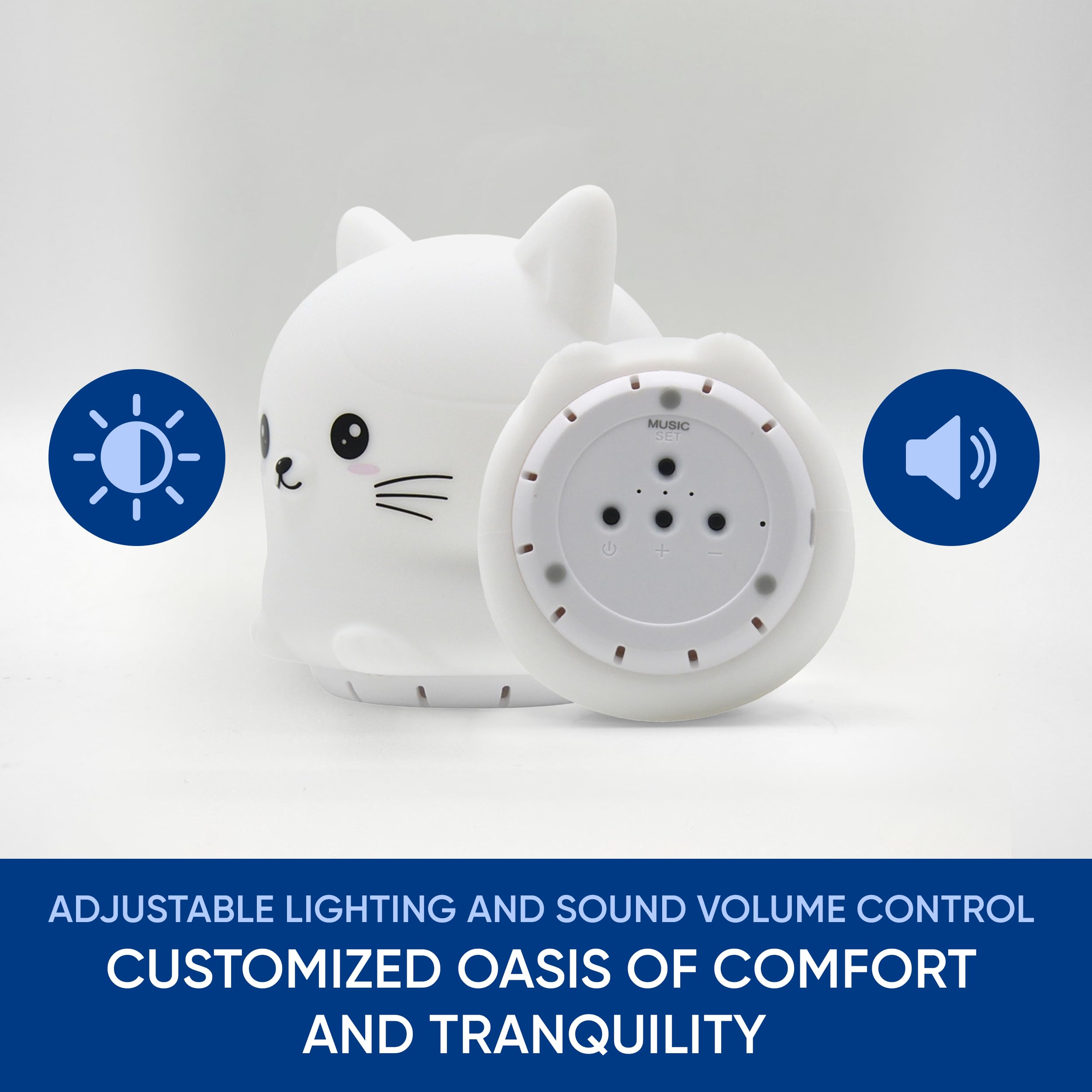 Mindfulness 'Breathing Kitty' | 4-7-8 Guided Visual Meditation Breathing Light | 3 in 1 Device RainlaxBuy Supplements Australia