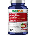 NusaPure Apple Cider Vinegar Complex 1500 mg 180 Veg Caps Suitable for Vegetarians and Vegans, Non-GMO NusaPureBuy Supplements Australia